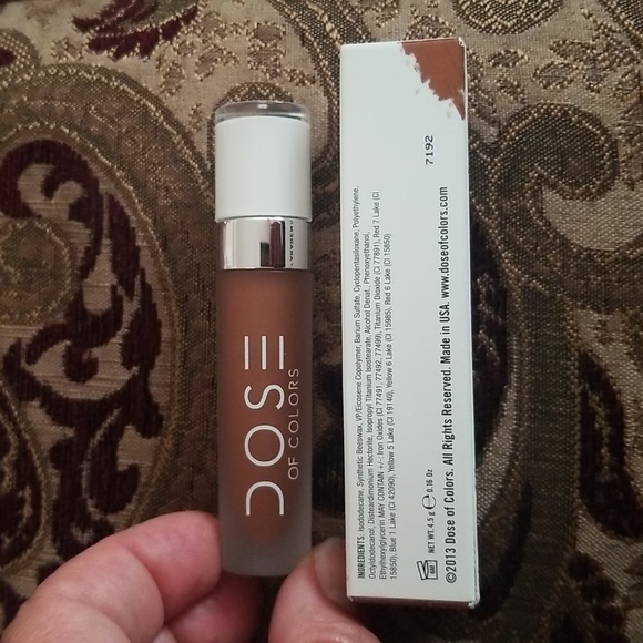 NWT Dose of Colors Liquid MatteLipstick, in color "CORK" - Picture 3 of 4